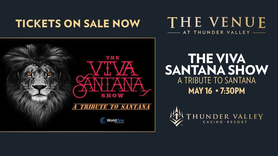 Rock Your Evening: The Viva Santana Tribute at Thunder Valley