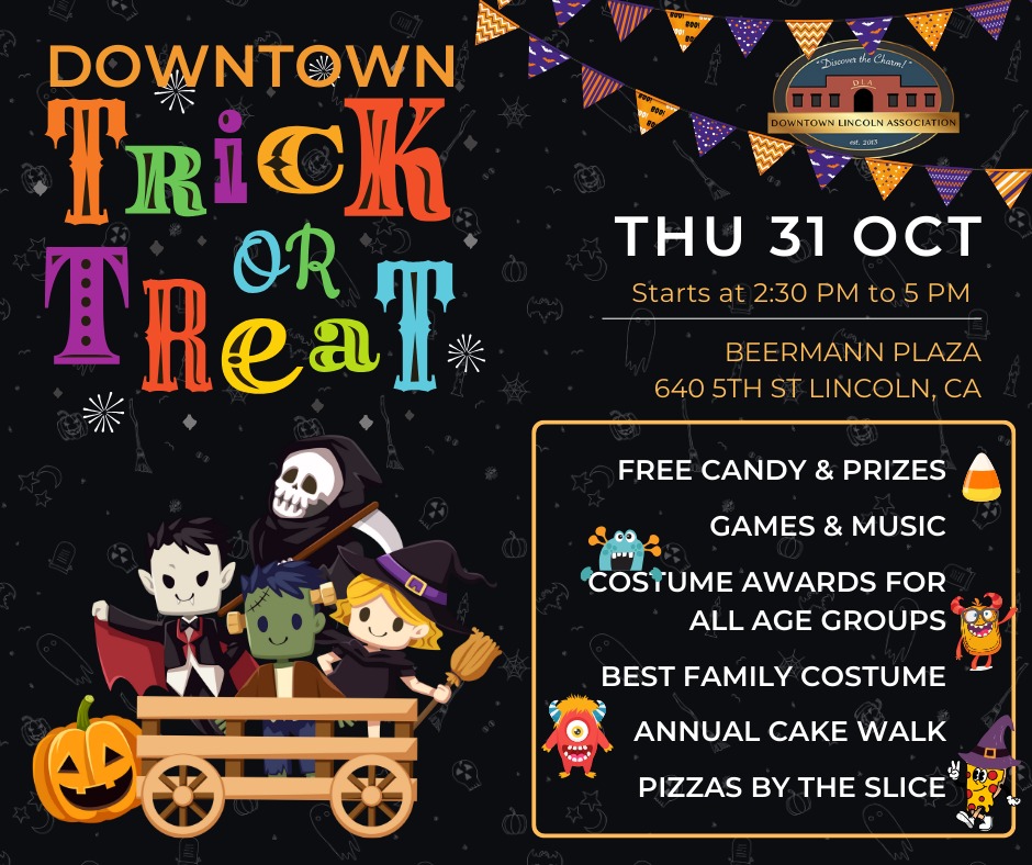 Halloween 2024: Downtown Lincoln's Spooktacular Trick or Treating Event