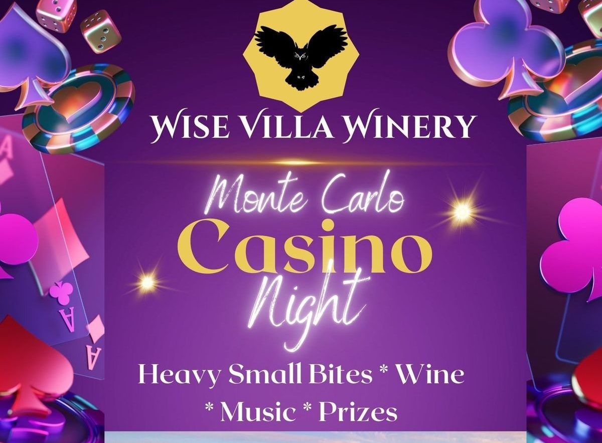 Monte Carlo Casino Night 2024: Wine, Music, and Casino Games in Lincoln